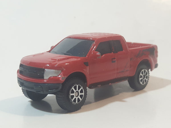 2010 Maisto Fresh Metal Ford F-150 SVT Raptor Truck Red Die Cast Toy Car Vehicle