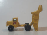Vintage 1959 Lesney No. 6(B) Euclid Dump Truck Yellow Die Cast Toy Car Vehicle