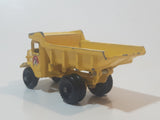 Vintage 1959 Lesney No. 6(B) Euclid Dump Truck Yellow Die Cast Toy Car Vehicle