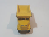 Vintage 1959 Lesney No. 6(B) Euclid Dump Truck Yellow Die Cast Toy Car Vehicle