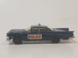 Vintage Husky Buick Electra Police Cruiser Blue Die Cast Toy Car Vehicle