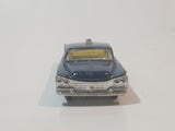 Vintage Husky Buick Electra Police Cruiser Blue Die Cast Toy Car Vehicle