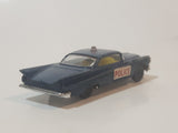 Vintage Husky Buick Electra Police Cruiser Blue Die Cast Toy Car Vehicle