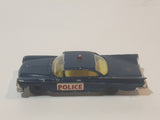 Vintage Husky Buick Electra Police Cruiser Blue Die Cast Toy Car Vehicle