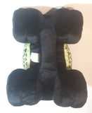 2020 Feld Entertainment Monster Jam Grave Digger Monster Truck Shaped Black Stuffed Plush Pillow
