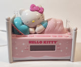 Hello Kitty Sleeping Kitty Alarm Clock Radio Lights Up