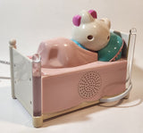 Hello Kitty Sleeping Kitty Alarm Clock Radio Lights Up