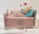 Hello Kitty Sleeping Kitty Alarm Clock Radio Lights Up