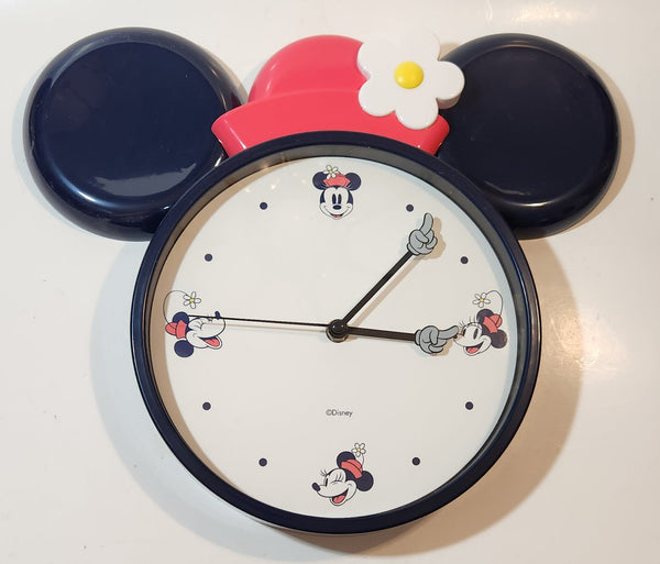 Miniso Disney Minnie Mouse Wall Clock with Glove Hands