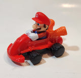 2022 McDonald's UCS Nintendo The Super Mario Bros. Movie Mario in Go Kart Red Plastic Toy Car Vehicle