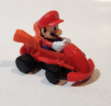 2022 McDonald's UCS Nintendo The Super Mario Bros. Movie Mario in Go Kart Red Plastic Toy Car Vehicle