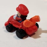 2022 McDonald's UCS Nintendo The Super Mario Bros. Movie Mario in Go Kart Red Plastic Toy Car Vehicle