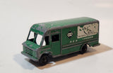 Vintage Budgie Models REA Express Parcel Delivery Van Green Die Cast Toy Car Vehicle Made in England