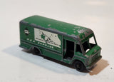 Vintage Budgie Models REA Express Parcel Delivery Van Green Die Cast Toy Car Vehicle Made in England