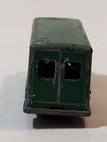 Vintage Budgie Models REA Express Parcel Delivery Van Green Die Cast Toy Car Vehicle Made in England
