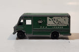 Vintage Budgie Models REA Express Parcel Delivery Van Green Die Cast Toy Car Vehicle Made in England
