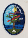 Girl Guides Abbotsford District 2019 Camp All Mixed Up! Embroidered Fabric Patch Badge