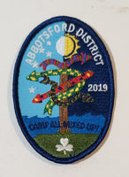 Girl Guides Abbotsford District 2019 Camp All Mixed Up! Embroidered Fabric Patch Badge