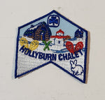 Girl Guides Hollyburn Chalet Embroidered Fabric Patch Badge