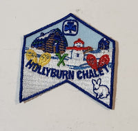Girl Guides Hollyburn Chalet Embroidered Fabric Patch Badge