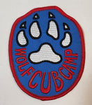 Boy Scouts Wolf Cub Camp Embroidered Fabric Patch Badge