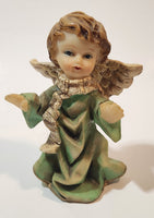 Angel in Green 4" Resin Figurine