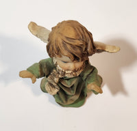 Angel in Green 4" Resin Figurine