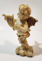 Angel Holding Lyre 5" Resin Figurine