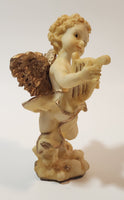 Angel Holding Lyre 5" Resin Figurine