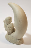 Vintage Department 56 Baby Child Angel Sitting on The Moon 4" Tall Figurine