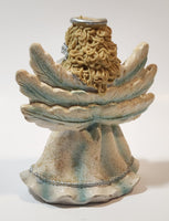 Angel Holding Song Book 4 3/4" Tall Resin Figurine