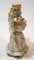 Angel Holding Song Book 4 3/4" Tall Resin Figurine