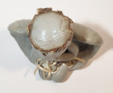 Angel Kneeling and Praying Grey 4 1/2" Tall Ceramic Figurine