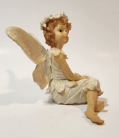 Angel Sitting 4 1/2" Tall Resin Figurine