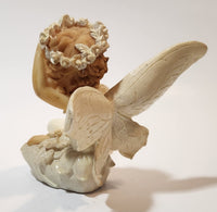 Angel Sitting 4 1/2" Tall Resin Figurine