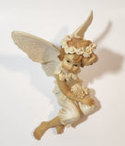 Angel Sitting 4 1/2" Tall Resin Figurine