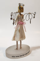 Hallmark Down To Earth Angels Angel of Luck 5 1/2" Tall Resin Figurine
