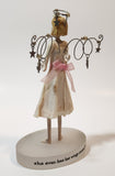 Hallmark Down To Earth Angels Angel of Luck 5 1/2" Tall Resin Figurine