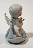 Angel Girl December 3" Tall Porcelain Figurine