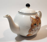 Arthur Wood Cat Themed Ceramic Teapot Made in England