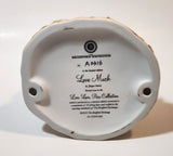 2010 The Bradford Exchange Live, Love, Purr Collection Love Much 5 1/4" Tall Resin Tealight Candle Holder