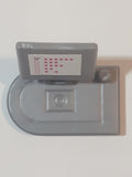Computer Like Grey Plastic Toy Accessory