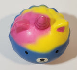 Greenbrier International Unicorn Bear Pink Yellow Blue Toy Squishy Stress Ball