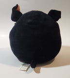 Original Squishmallows Black and Brown Dog 8" Stuffed Plush Toy