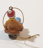 Twentieth Century Fox The Simpsons Homer Simpson on Sled 2" PVC Hanging Christmas Tree Ornament