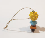 Twentieth Century Fox The Simpsons Maggie Simpson on Sled 1 3/4" PVC Hanging Christmas Tree Ornament
