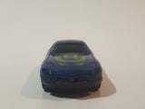 Unknown Brand Coupe Sports Car #4 Dark Blue Die Cast Toy Car Vehicle