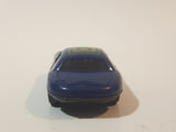 Unknown Brand Coupe Sports Car #4 Dark Blue Die Cast Toy Car Vehicle