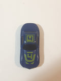 Unknown Brand Coupe Sports Car #4 Dark Blue Die Cast Toy Car Vehicle