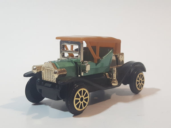 Vintage Reader's Digest High Speed Corgi Ford Model T Mint Green & Gold No. 304 Classic Die Cast Toy Antique Car Vehicle